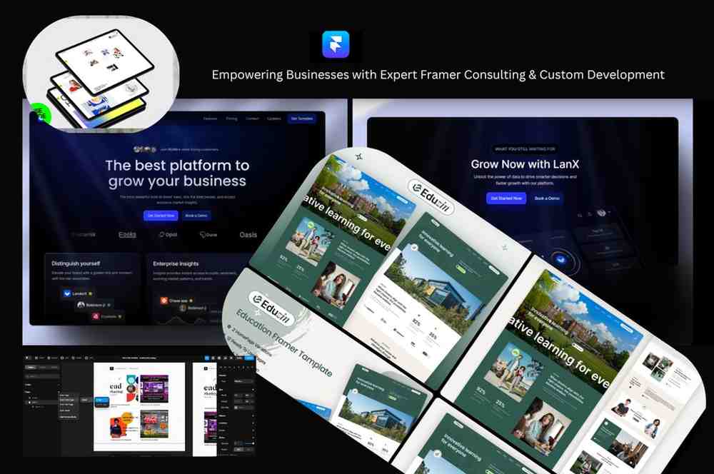 Framer Consulting Services by Experienced Framer Consultant for Custom Development Projects